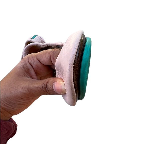 COPY - Ballerina Pink Leather Tieks Ballet Flats Size 7 - Picture 12 of 16